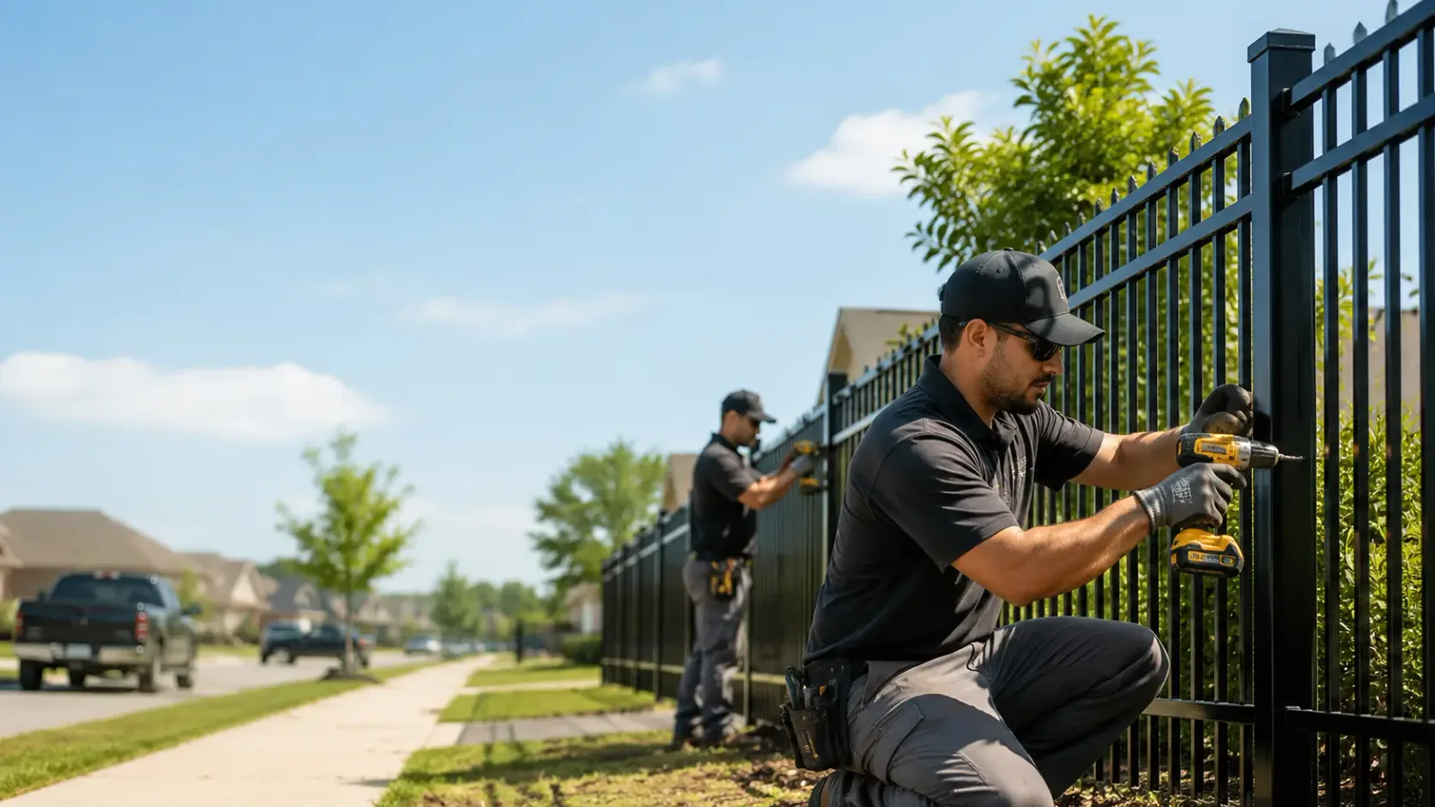 Metal Fence Installation in Washington, IA